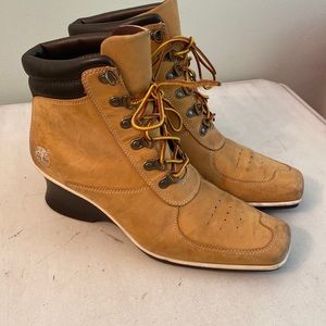Timberland leather booties